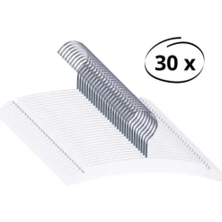 TWF Kledinghanger Hout Clay (30 stuks)