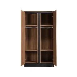 TWF Ledikant 60 x 120 - Commode 3 Laden Denia - Hanglegkast 2 Deuren Denia