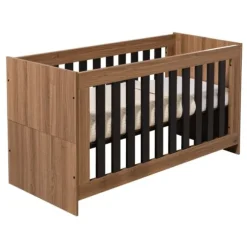 TWF Ledikant 60 x 120 - Commode 3 Laden Denia - Hanglegkast 2 Deuren Denia