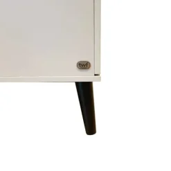 TWF Ledikant 60 x 120 - Commode - Hanglegkast Beach Island Clay
