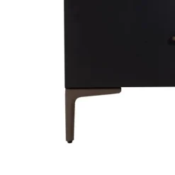 TWF Ledikant 60 x 120 - Commode 3 Laden - Hanglegkast 2 Deuren 1 Lade Modena Metaal