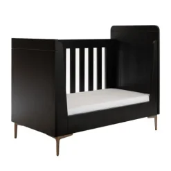 TWF Ledikant 60 x 120 - Commode 3 Laden - Hanglegkast 2 Deuren 1 Lade Modena Metaal