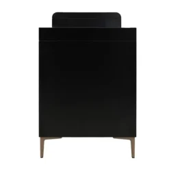 TWF Ledikant 60 x 120 - Commode 3 Laden - Hanglegkast 2 Deuren 1 Lade Modena Metaal