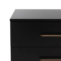 TWF Ledikant 60 x 120 - Commode 3 Laden - Hanglegkast 2 Deuren 1 Lade Modena Metaal