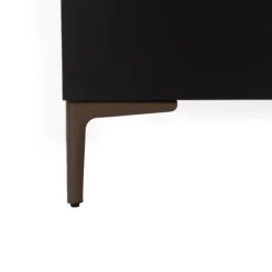 TWF Ledikant 60 x 120 - Commode 3 Laden - Hanglegkast 2 Deuren 1 Lade Modena Metaal