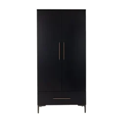 TWF Ledikant 60 x 120 - Commode 3 Laden - Hanglegkast 2 Deuren 1 Lade Modena Metaal