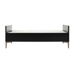 TWF Ledikant 60 x 120 - Commode 3 Laden - Hanglegkast 2 Deuren 1 Lade Modena Metaal