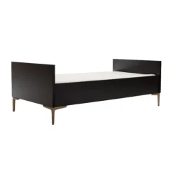 TWF Ledikant 60 x 120 - Commode 3 Laden - Hanglegkast 2 Deuren 1 Lade Modena Metaal