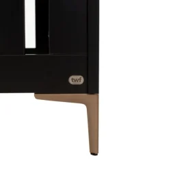 TWF Ledikant 60 x 120 - Commode 3 Laden - Hanglegkast 2 Deuren 1 Lade Modena Metaal