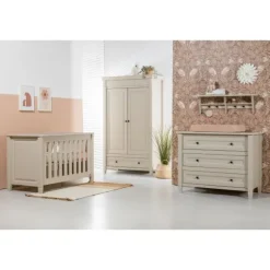 TWF Ledikant 60 x 120 - Commode 3 Laden - Hanglegkast 2 Deuren/1 Lade Granada