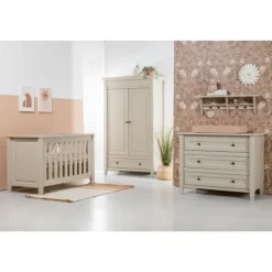 TWF Ledikant 60 x 120 - Commode 3 Laden - Hanglegkast 2 Deuren/1 Lade Granada