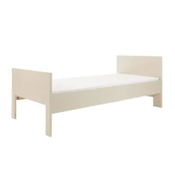 TWF Ledikant 60 x 120 - Commode 3 Laden - Hanglegkast 2 Deuren 1 Lade Salerno Metaal
