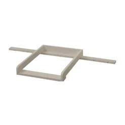 TWF Ledikant 60 x 120 - Commode 3 Laden - Hanglegkast 2 Deuren 1 Lade Salerno Metaal