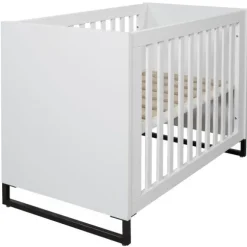 TWF Ledikant 60 x 120 - Commode 3 Laden - Hanglegkast 2 Deuren/1 Lade Torino