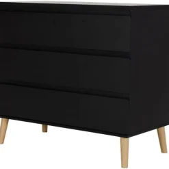 TWF Ledikant 60 x 120 - Commode Beach Island Black