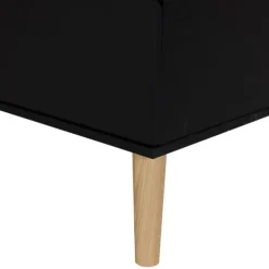 TWF Ledikant 60 x 120 - Commode Beach Island Black
