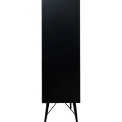 TWF Ledikant 60x120 - Commode - Hanglegkast 2-deurs Retro Black