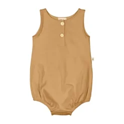 UAUA Bubble Romper Mostaza Newborn