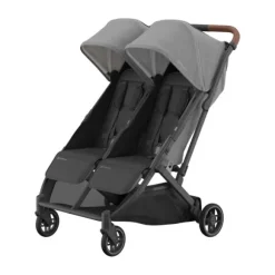 Uppababy MINU Duo Buggy - Greyson Carbon Frame Met Bruin Leer