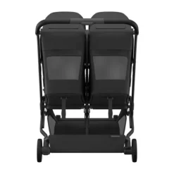 Uppababy MINU Duo Buggy - Greyson Carbon Frame Met Bruin Leer