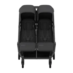 Uppababy MINU Duo Buggy - Greyson Carbon Frame Met Bruin Leer