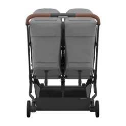 Uppababy MINU Duo Buggy - Greyson Carbon Frame Met Bruin Leer