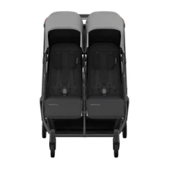 Uppababy MINU Duo Buggy - Greyson Carbon Frame Met Bruin Leer