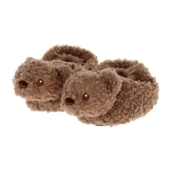 VIB Teddy Pluche Berenslofjes - 0-3 Mnd - Bruin