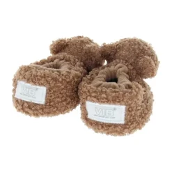 VIB Teddy Pluche Berenslofjes - 0-3 Mnd - Bruin