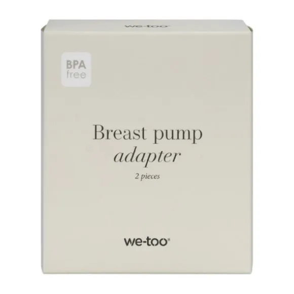 We-Too Adapter Borstkolf Wit 2-Pack