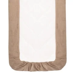Witlof For Kids Ledikantdeken Tuck-Inn Soft Sand Velvet Rib 60 x 120 cm