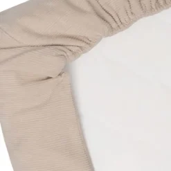 Witlof For Kids Ledikantdeken Tuck-Inn Soft Sand Velvet Rib 60 x 120 cm