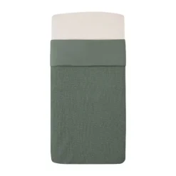 Witlof For Kids Ledikantdeken Tuck-Inn Forest Green Waves 60 x 120 cm
