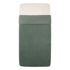 Witlof For Kids Wiegdeken Tuck-Inn Soft Sand Velvet Rib 40 x 80 cm