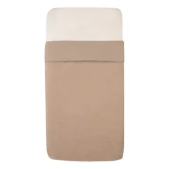 Witlof For Kids Wiegdeken Tuck-Inn Soft Sand Velvet Rib 40 x 80 cm