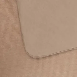 Witlof For Kids Wiegdeken Tuck-Inn Soft Sand Velvet Rib 40 x 80 cm