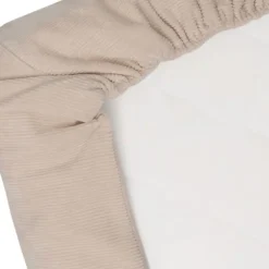 Witlof For Kids Wiegdeken Tuck-Inn Soft Sand Velvet Rib 40 x 80 cm