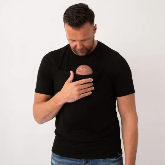 Womboo Buidelshirt Man Donkderblauw S
