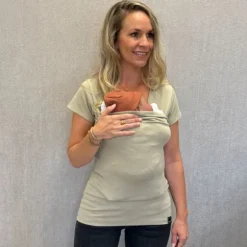 Womboo Buidelshirt Vrouw – Taupe