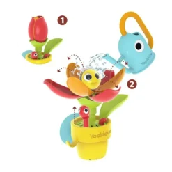 Yookidoo Badspeelgoed – Peek‑a‑Bee Tub Flower