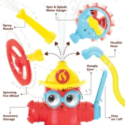 Yookidoo Ready Freddy Spray Sprinkle Brandweerpomp
